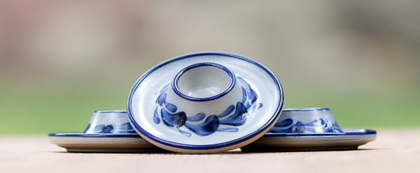 Eierbecher flach mit Rand