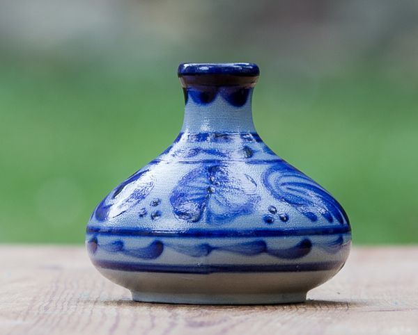 Tischvase flach 10 cm