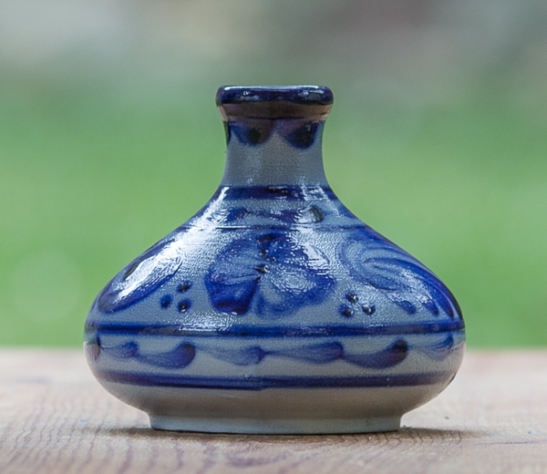 Tischvase flach 10 cm